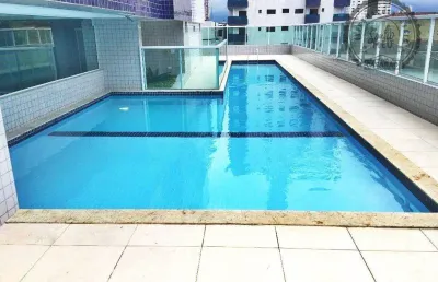 Apartamento com 2 quartos para alugar na Rua Francisco Pettinati, Vila Assunção, Praia Grande