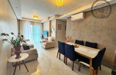 Apartamento com 3 quartos à venda na Rua Guimarães Rosa, Vila Assunção, Praia Grande