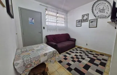 Apartamento com 1 dormitório para alugar, 35 m² por r$ 1.500,00/mês - boqueirão - praia grande/sp