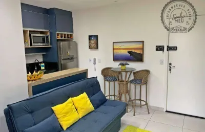 Apartamento com 1 quarto à venda na Rua Olavo Bilac, Vila Assunção, Praia Grande