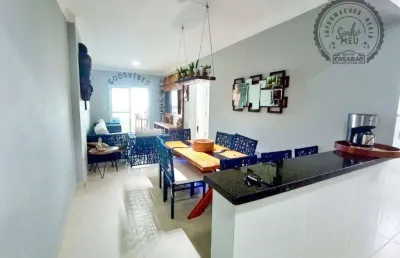 Apartamento com 2 quartos para alugar na Rua Azaléa, Jardim Real, Praia Grande