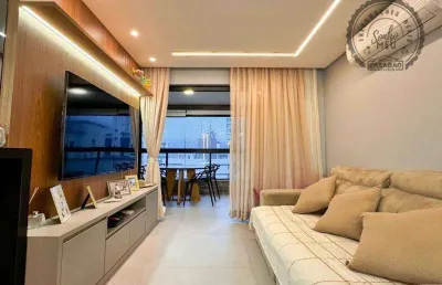 Apartamento com 3 quartos à venda na Avenida Costa Machado, Canto do Forte, Praia Grande