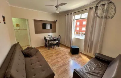 Apartamento com 1 quarto à venda na Rua Joaquim Teixeira de Carvalho, Canto do Forte, Praia Grande