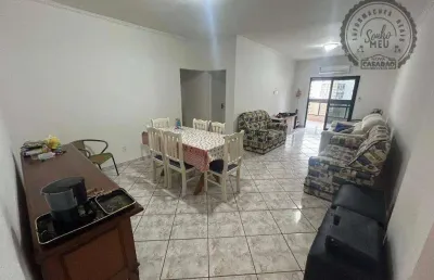 Apartamento com 3 dormitórios para alugar, 147 m² por r$ 5.100,00 - vila guilhermina - praia grande/sp