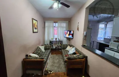 Apartamento com 1 quarto à venda na Avenida Marechal Mallet, Canto do Forte, Praia Grande
