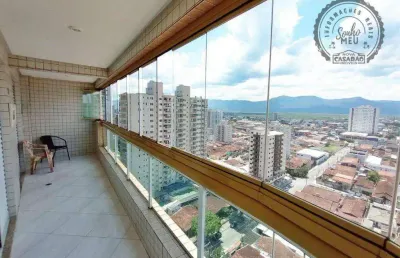 Cobertura com 3 dormitórios à venda, 159 m² por r$ 1.100.000,00 - tupi - praia grande/sp