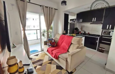 Apartamento com 1 quarto à venda na Rua Olavo Bilac, Vila Assunção, Praia Grande