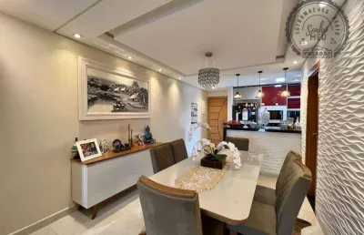 Apartamento com 3 quartos para alugar na Avenida Marechal Hermes, Canto do Forte, Praia Grande