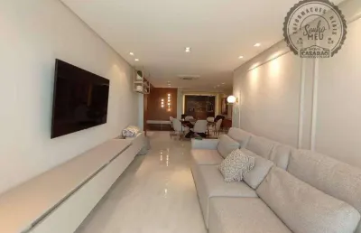 Apartamento com 3 quartos para alugar na Rua Guaianazes, Tupi, Praia Grande