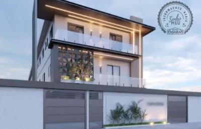 Casa com 2 dormitórios à venda, 119 m² por r$ 600.000,00 - vila guilhermina - praia grande/sp
