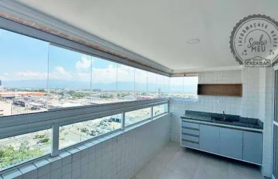 Apartamento com 2 quartos para alugar na Rua Turiassu, Guilhermina, Praia Grande