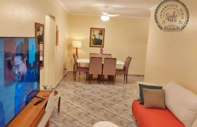 Apartamento com 2 dormitórios à venda, 85 m² por r$ 450.000,00 - tupi - praia grande/sp