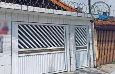 Casa com 3 quartos à venda na Rua Michel Alca, Vila Mirim, Praia Grande