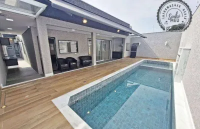 Casa com 3 quartos à venda na Rua Mário de Andrade, Cidade Ocian, Praia Grande