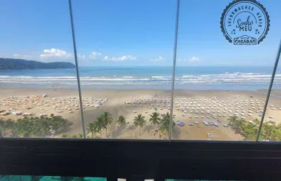Apartamento com 3 dormitórios para alugar, 103 m² por r$ 4.850,00/mês - boqueirão - praia grande/sp