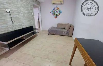 Apartamento com 1 quarto à venda na Rua Jaú, Canto do Forte, Praia Grande