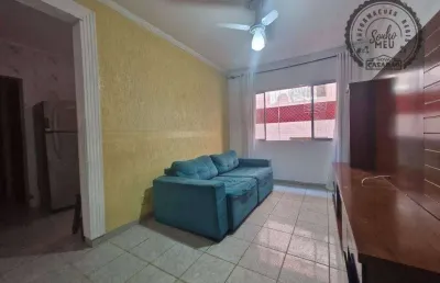 Apartamento com 1 quarto para alugar na Rua Rui Barbosa, Canto do Forte, Praia Grande