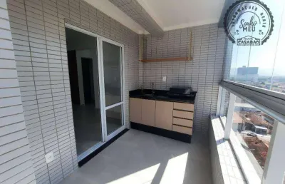 Apartamento com 2 quartos para alugar na Rua Canadá, Guilhermina, Praia Grande