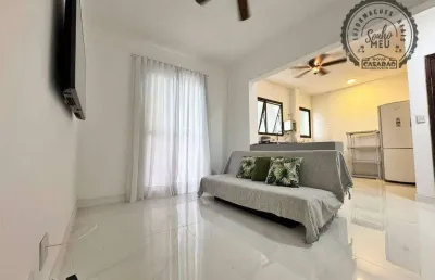 Apartamento com 1 quarto à venda na Rua Rui Barbosa, Canto do Forte, Praia Grande
