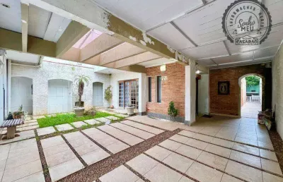 Casa com 3 quartos à venda na Rua Michel Alca, Vila Mirim, Praia Grande