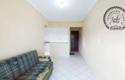 Apartamento com 1 dormitório para alugar, 55 m² por r$ 1.850,00/mês - caiçara - praia grande/sp