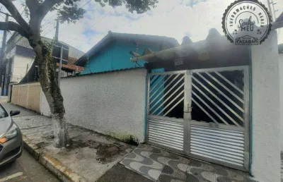 Casa com 2 quartos para alugar na Rua Cornélio Procópio, Boqueirão, Praia Grande