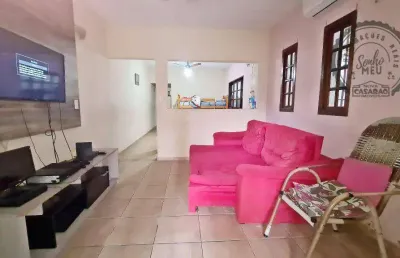 Casa com 2 dormitórios à venda, 80 m² por r$ 650.000,00 - aviação - praia grande/sp