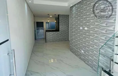 Sobrado com 2 dormitórios à venda, 61 m² por r$ 290.000,00 - maracanã - praia grande/sp