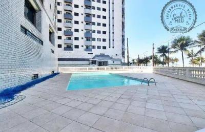 Apartamento com 3 dormitórios à venda, 90 m² por r$ 450.000,00 - ocian - praia grande/sp