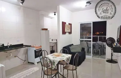 Apartamento com 1 quarto à venda na Rua Vinte e Seis de Janeiro, Vila Mirim, Praia Grande