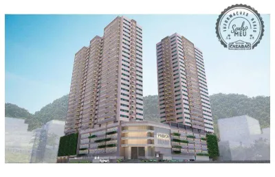 Apartamento com 3 quartos à venda na Avenida Costa Machado, Canto do Forte, Praia Grande