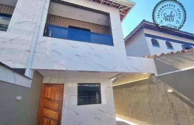 Casa em condomínio fechado com 2 quartos à venda na Rua Abílio de Jesus Moraes, Vila Caiçara, Praia Grande