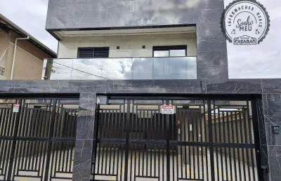 Casa em condomínio fechado com 2 quartos à venda na Rua Vinte e Seis de Janeiro, Vila Mirim, Praia Grande