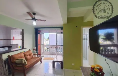 Apartamento com 1 quarto para alugar na Rua Monteiro Lobato, Cidade Ocian, Praia Grande