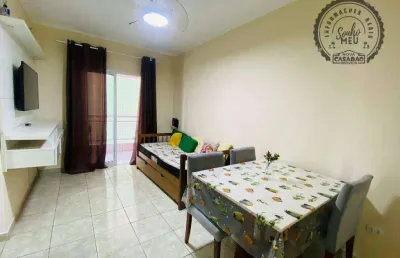Apartamento com 1 quarto à venda na Rua Oceânica Amábile, Vila Assunção, Praia Grande