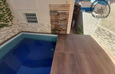 Casa com 2 quartos à venda na Avenida Luiz Amaro Costa, Balneário Maracanã, Praia Grande