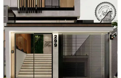 Casa em condomínio fechado com 2 quartos à venda na Rua Doutor João Sampaio, Guilhermina, Praia Grande