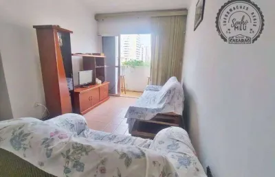 Apartamento com 1 quarto à venda na Rua Apinajés, Tupi, Praia Grande