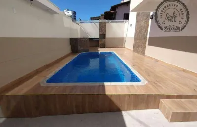 Casa em condomínio fechado com 2 quartos à venda na Rua Primeiro de Maio, Vila Mirim, Praia Grande