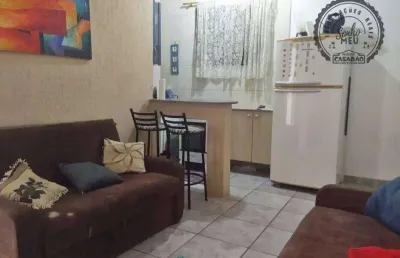 Apartamento com 1 quarto para alugar na Avenida Osasco, Cidade Ocian, Praia Grande