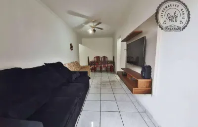 Apartamento com 2 quartos para alugar na Rua México, Guilhermina, Praia Grande