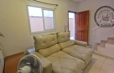 Casa com 2 quartos para alugar na Rua Said Saadeh, Tude Bastos (Sítio do Campo), Praia Grande