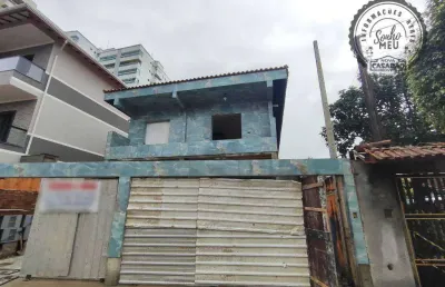 Casa em condomínio fechado com 2 quartos à venda na Rua José Calixto do Carmo, Aviação, Praia Grande