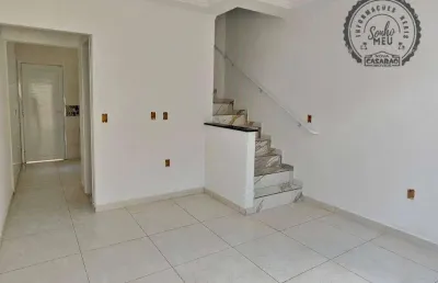 Casa em condomínio fechado com 2 quartos à venda na Avenida Presidente Kennedy, Solemar, Praia Grande
