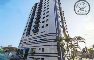 Apartamento com 1 quarto para alugar na Rua Apinajés, Tupi, Praia Grande
