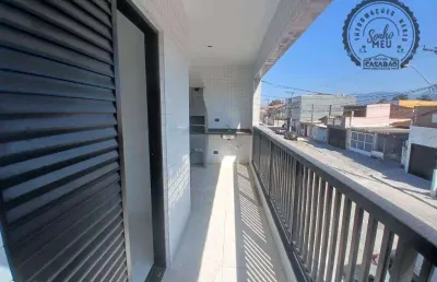 Casa em condomínio fechado com 2 quartos à venda na Rua Sertanista Francisco Meirelles, Tupi, Praia Grande