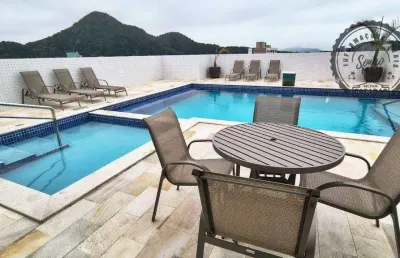 Apartamento com 2 quartos para alugar na Rua Rui Barbosa, Canto do Forte, Praia Grande