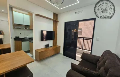 Apartamento com 2 quartos para alugar na Rua Suias, Tupi, Praia Grande