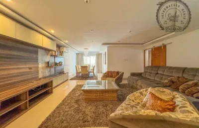 Apartamento alto padrão, canto do forte, praia grande - sp