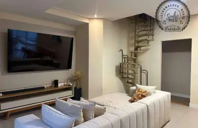 Casa com 4 quartos à venda na Rua Marechal Eurico Gaspar Dutra, Canto do Forte, Praia Grande